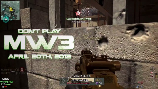 Trailer - Call of Duty: Modern Warfare 3 (Demande de Blackout / Grêves des Joueurs !)