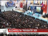 Ahmet Davutoğlu Kastamonu'da Kılıçdaroğlu'na Sen Provokatör müsün diye sordu