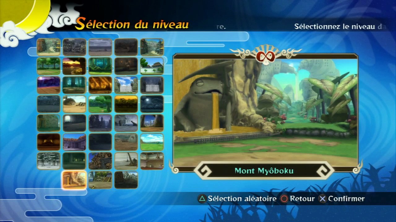 Extrait / Gameplay - Naruto: SUNS Generations (Liste des Arènes et Combat Ino VS Ino)