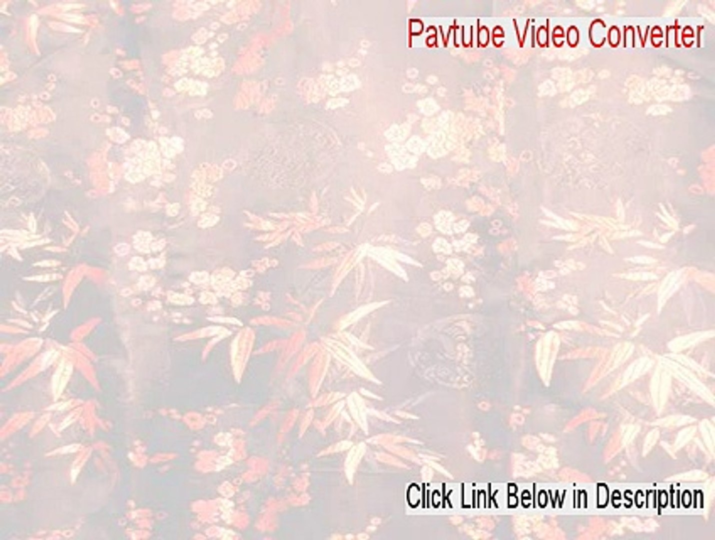 pavtube video converter crack keygen