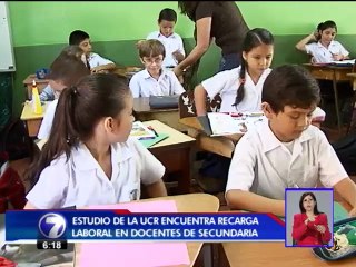 Estudio de UCR señala recargos administrativos en docentes de secundaria
