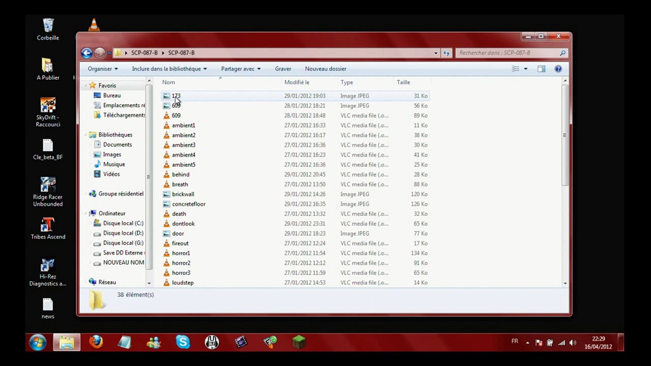 Test vidéo - SCP-087 B (Même Pas Peur !)
