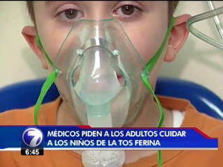 Tos ferina afectó a 700 niños durante el 2012