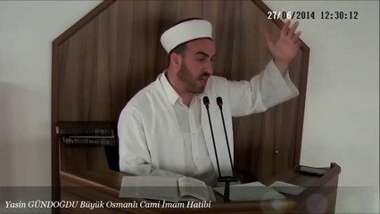 Fabrikalar da Kılınan Cuma Namazı Neden Olmaz-Yasin GÜNDOĞDU