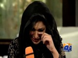 Meera breaks into tears during Amir Liaquat show-Geo Reports-04 Feb 2015