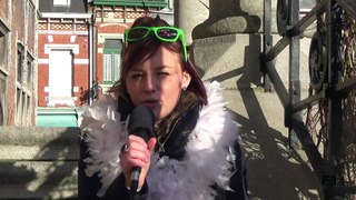 Marie Lombard, candidate à l'élection de la reine du carnaval de Bailleul