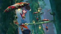 Extrait / Gameplay - Rayman Legends (Wii U Coop Gameplay - E3 2012)