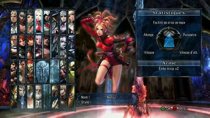 Test vidéo - SoulCalibur V (Combat de Silicone et d'Epée !)