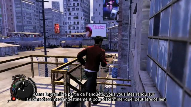 Extrait / Gameplay - Sleeping Dogs (Wei Shen Aide la Police !)