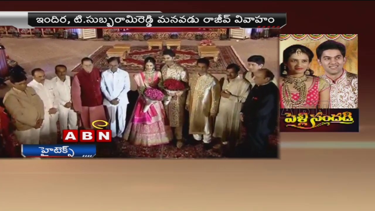 T Subbarami Reddy Grandson Rajiv wedding ceremony part 1 of 2 (05 - 02- 2015)