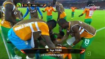 Yaya Toure goal D.R.Congo vs Ivory Coast 1-3 04.02.2015