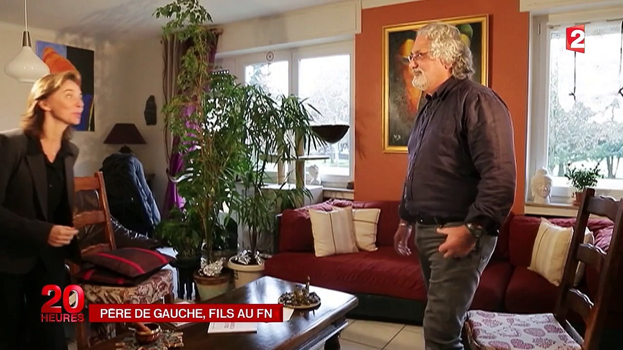 Une famille déchirée entre le père de gauche et le fils au FN