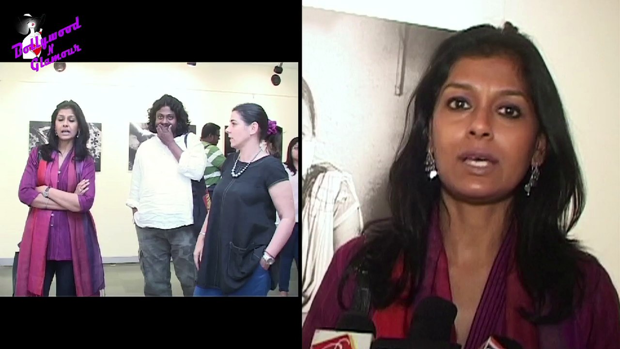 Nandita Das at Photo Exhibition ‘While We  Looked Away’ by Sami Siva