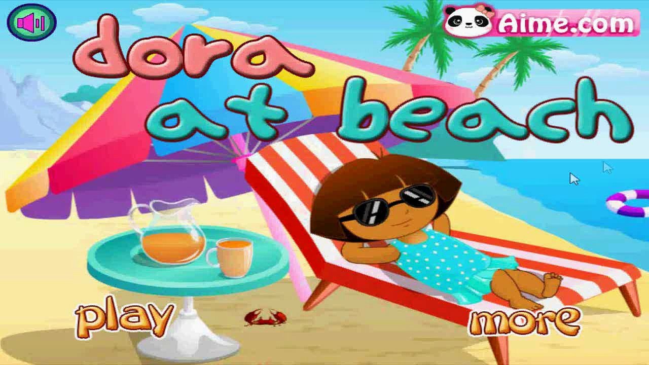 Baby Dora at Beach - Dora Game Movie - Dora The Explorer