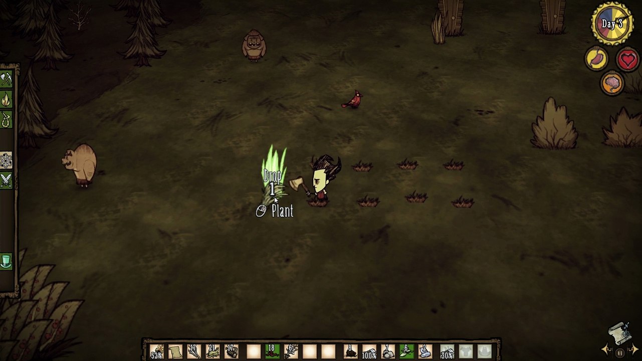 Unser erstes Lager ; Don't Starve #02 ; Lets Play ; Deutsch/German ; HD