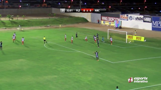 ABC abre o placar contra o Força e Luz no Portiguar!