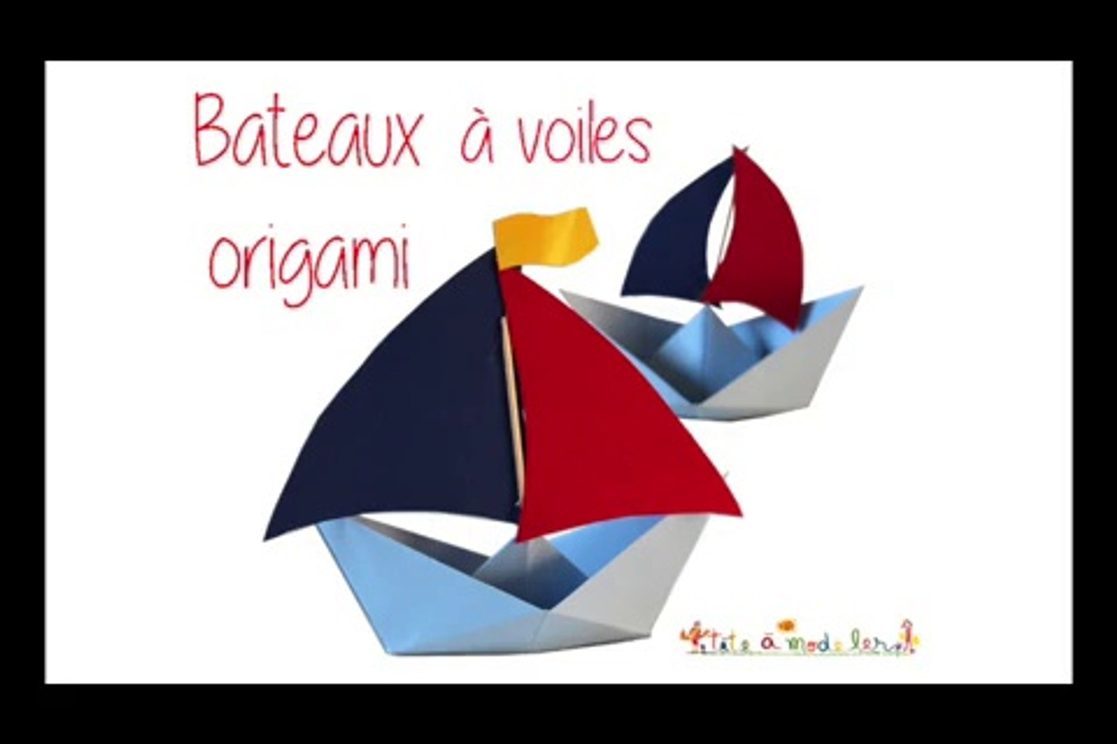 Voilier bateau en papier - Vidéo Dailymotion