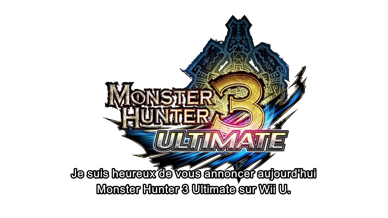 Trailer - Monster Hunter 3 Ultimate (Cross Plateforme Play 3DS et Wii U)