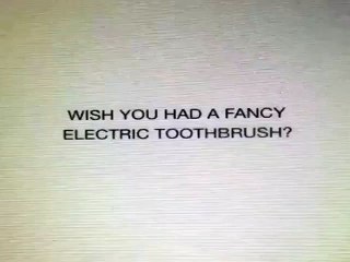 Can't afford a fancy electric toothbrush? Improvise!