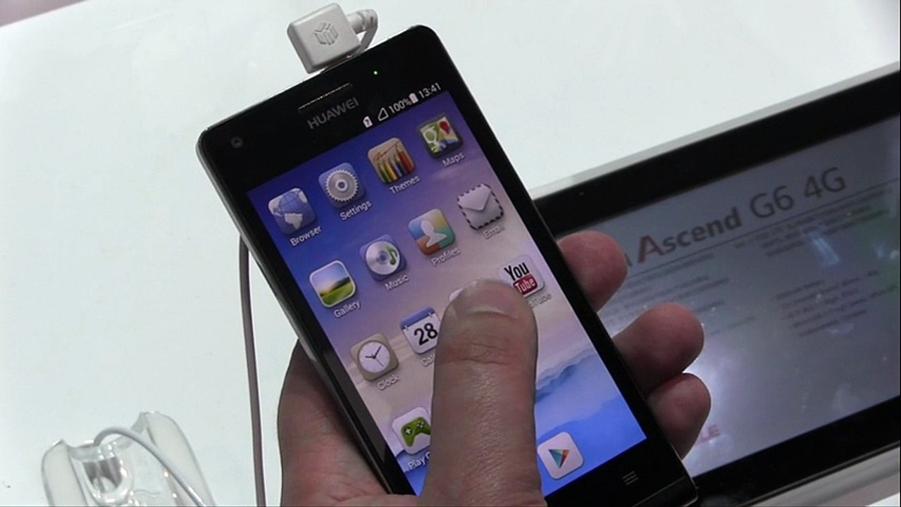 MWC 14 : à la découverte du Ascend G6 de Huawei