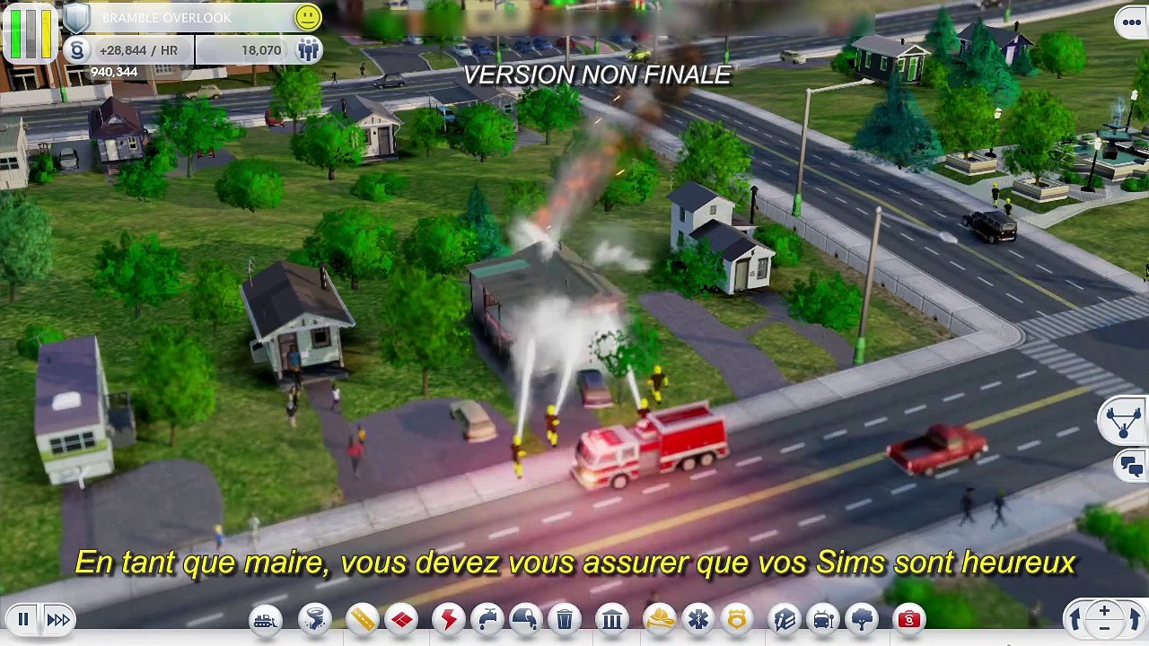 Extrait / Gameplay - SimCity 5 (Entretien et Optimisation des Bâtiments)