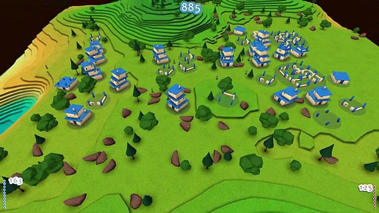 Extrait / Gameplay - Godus (Gameplay Prototype Kickstarter - Peter Molyneux)