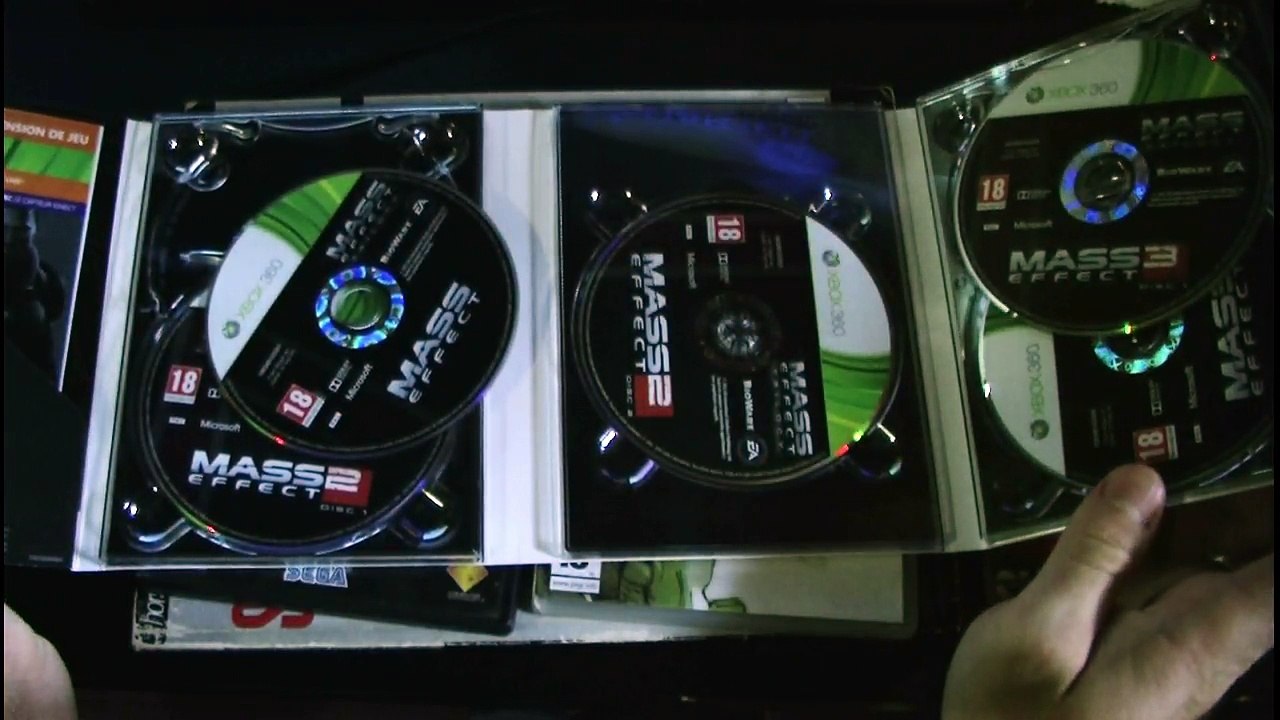 Toolshow - Mass Effect Trilogy (Unboxing / Déballage Version Xbox 360)
