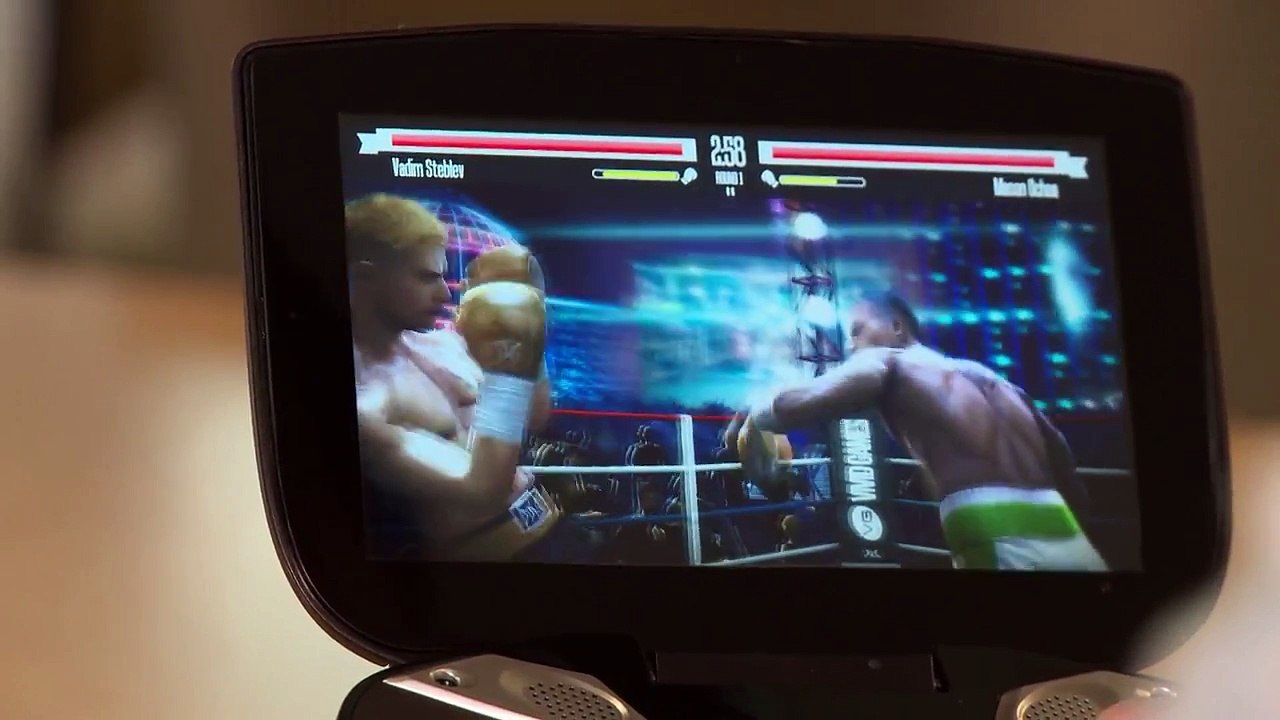 Reportage - nVidia Project Shield (Gameplay Hands-On - Real Boxing)