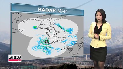 High level of fine dust in most parts this morning, snow in the east