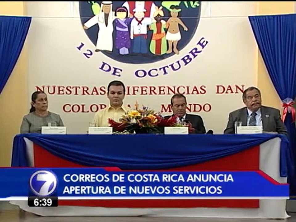 Correos de Costa Rica anuncia apertura de nuevos servicios