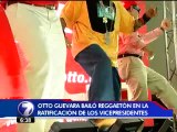 Otto Guevara bailó reggaetón en la ratificación de vicepresidentes