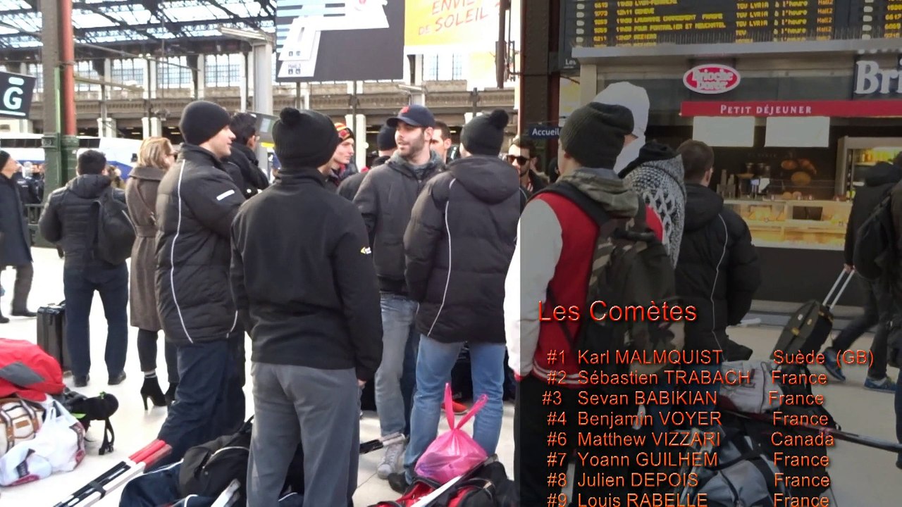 Comètes de Meudon vs Castors d’Avignon  Janvier 2015