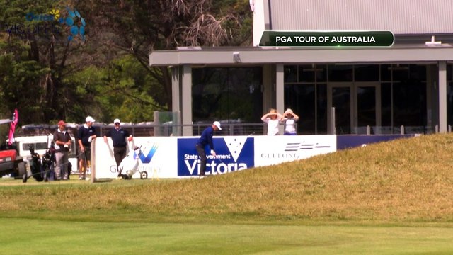 Richard Green hits incredible hole in one at Oates Vic Open Pro-Am