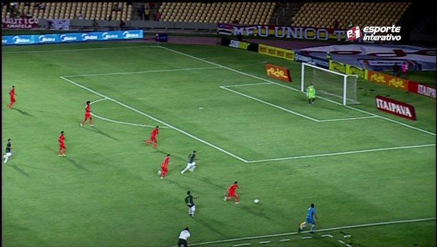 Acordou! Valber marca belo gol e vira para o Sampaio em 2 minutos!