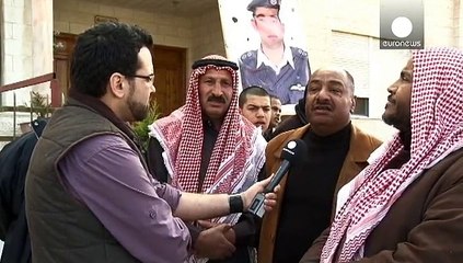 غضبٌ في الأردن وصلواتٌ على روح الطيار مُعاذ الكساسبة