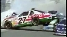 NASCAR Crashes 4_ Flips and Blowovers (360p)