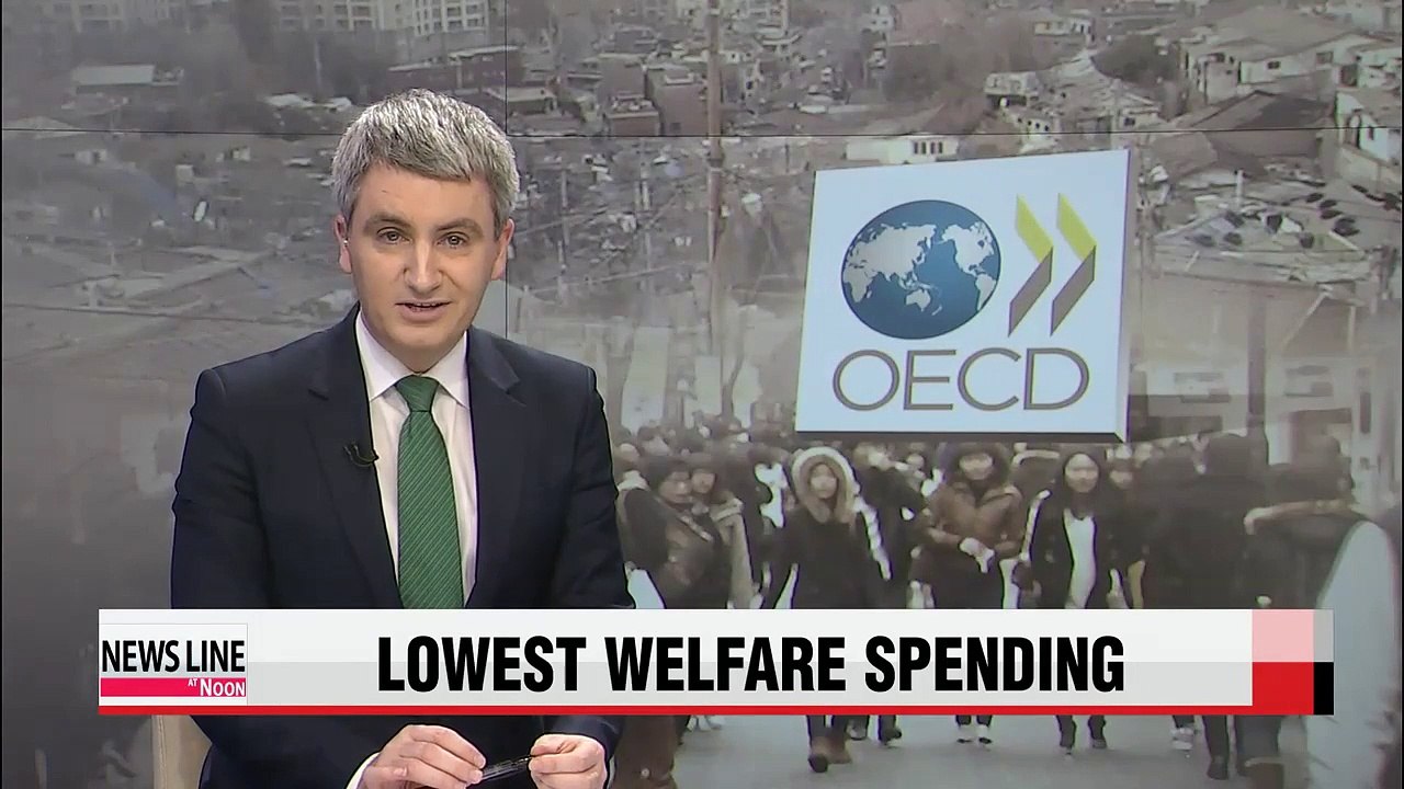 Korea's welfare spending still the lowest in the OECD