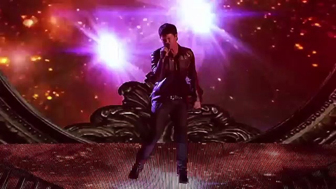 Jeff Gutt Wrestles with  Demons  - THE X FACTOR USA 2013