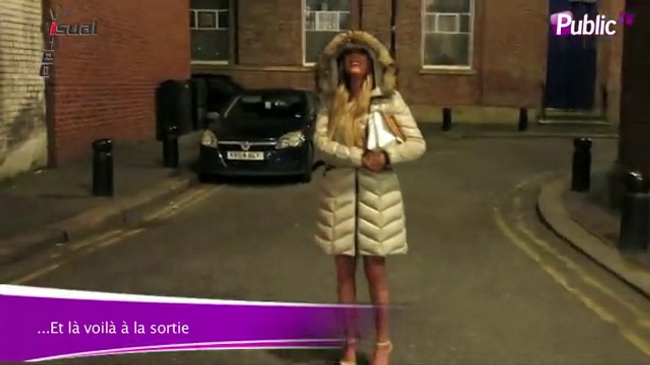 Exclu Vidéo : Charlotte Crosby tient à peine debout à la sortie d'un club à Newcaste