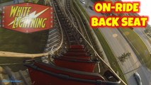White Lightning On-ride Back Seat (HD POV) Fun Spot America Orlando