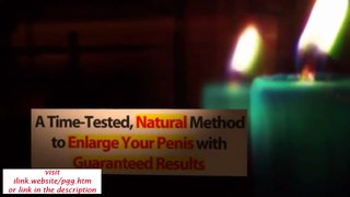 How To Enlarge Penile Size Naturally