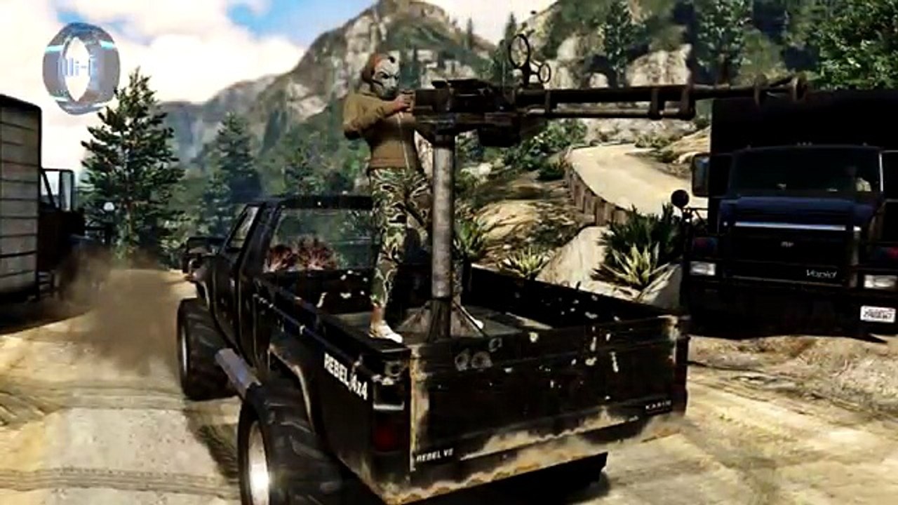 GTA 5 Gameplay Trailer  HEISTS!  - (Grand Theft Auto V PS4 Xbox One Online)