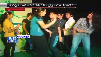 Participants of 79th Senior national badminton tournament had party at night (05-02-2015)