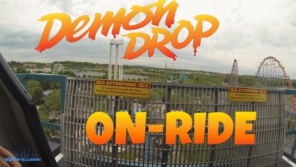 Demon Drop On-ride (HD POVS) Dorney Park
