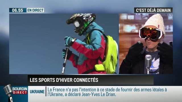 La chronique d'Anthony Morel : Des objets connectés adaptés aux sports d'hiver - 05/02