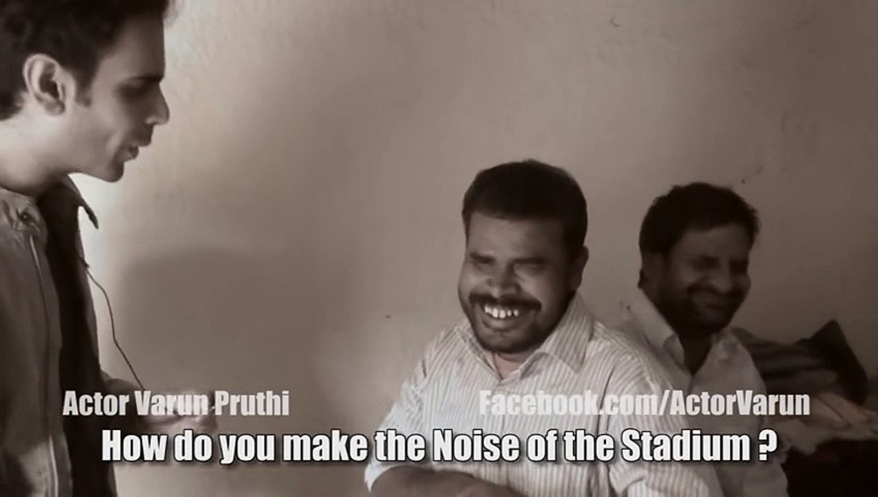A Blind Man's English Cricket Commentary Video