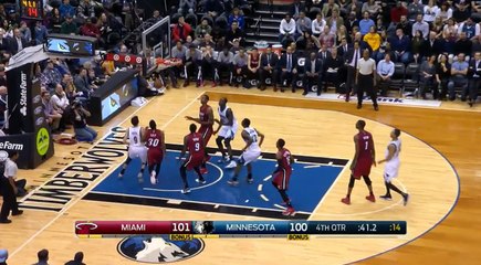 La boulette de Norris Cole et Hassan_Whiteside dans le money time