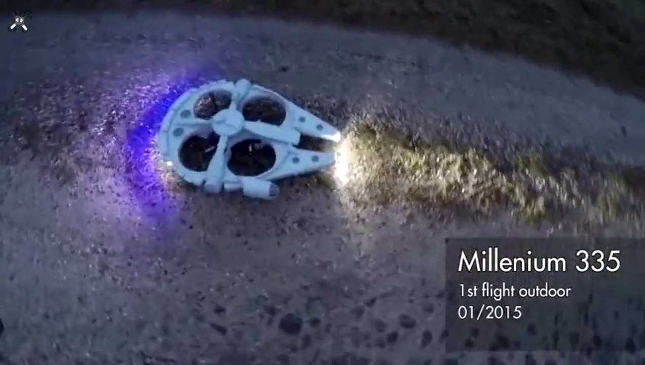 Un Faucon Millénium volant radiocommandé : mieux qu'un simple drone!