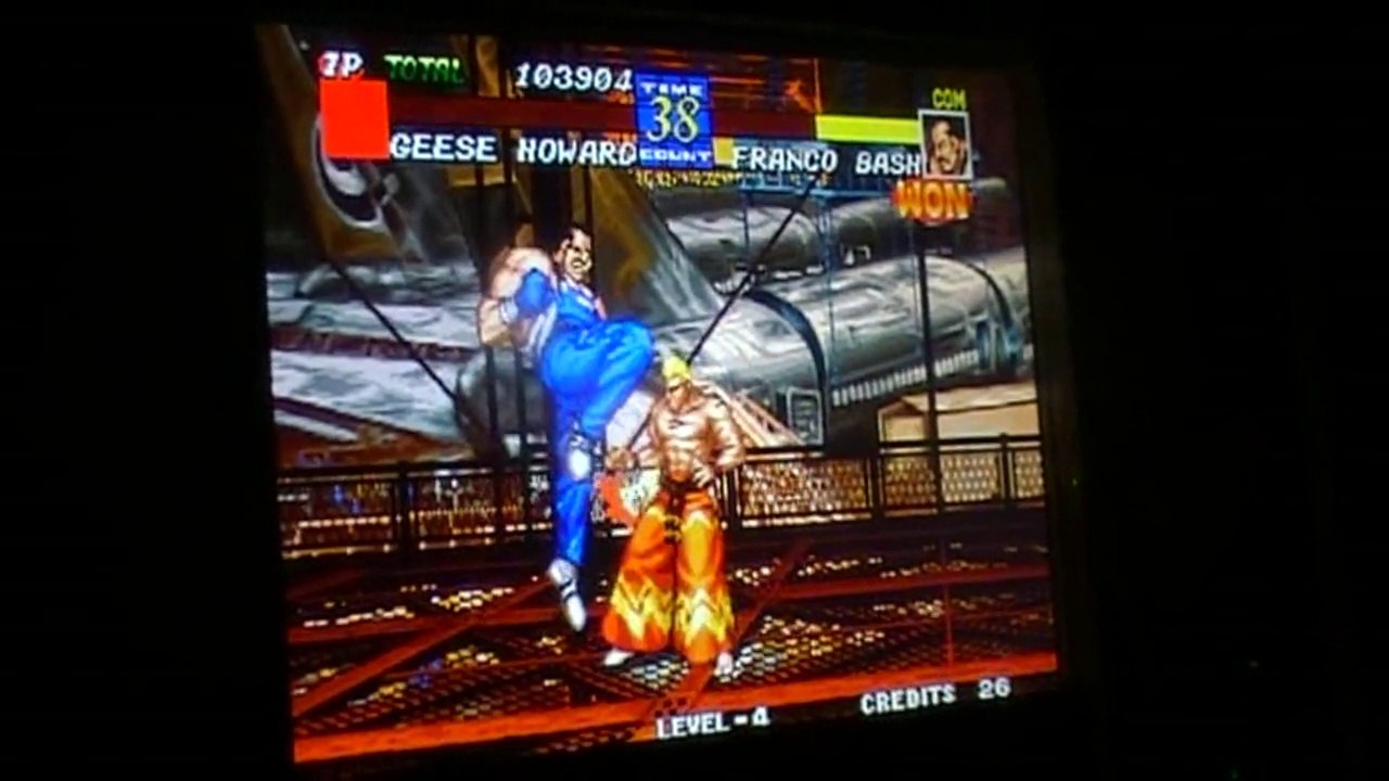 test Fatal fury 3 sur neogeo chaine retrogaming à l'arrache
