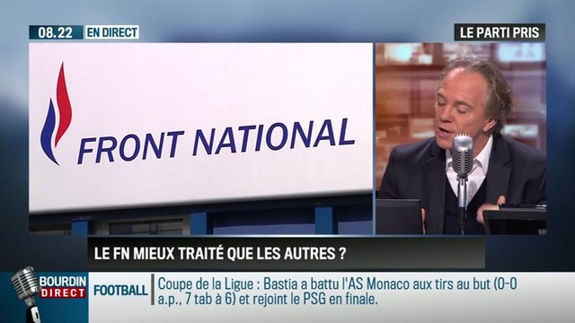 Le parti pris d'Hervé Gattegno: Le FN est mieux traité que les autres partis ! - 05/02